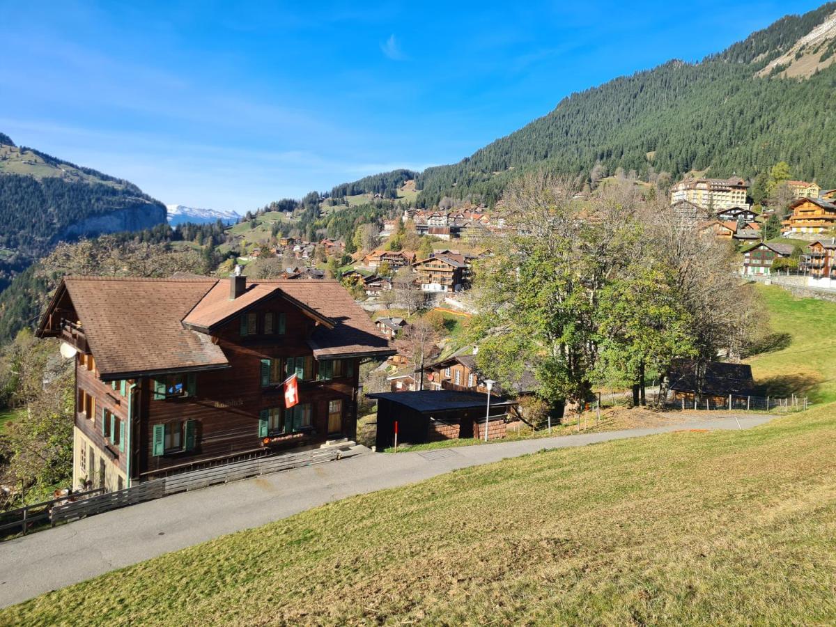 Apartament Traditional Chalet In Wengen - Top Floor Zewnętrze zdjęcie